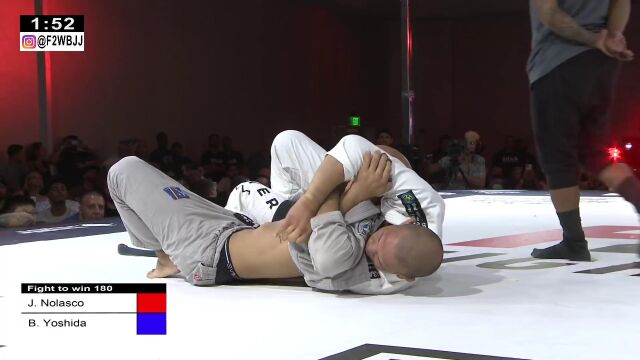 Baret Yoshida sinks a beautiful assassin choke