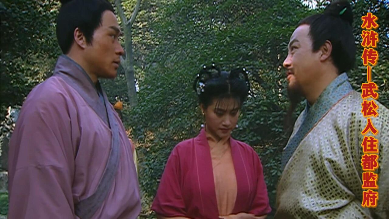98版水浒解说_水浒：武松入住都监府_高清1080P在线观看平台_腾讯视频