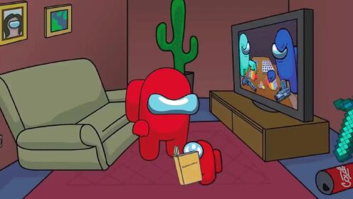 太空狼人杀动画系列:太空人小红沉迷于指尖游戏 已经上瘾了!