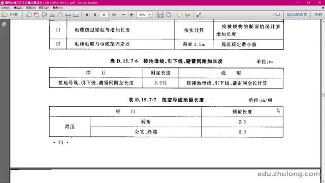 2.32.通用安装工程量计算规范避雷装置讲解