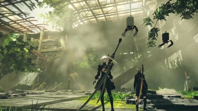 【A9VG】《尼尔 自动人形 The End of YoRHa Edition》世界概览“城市废墟”宣传片