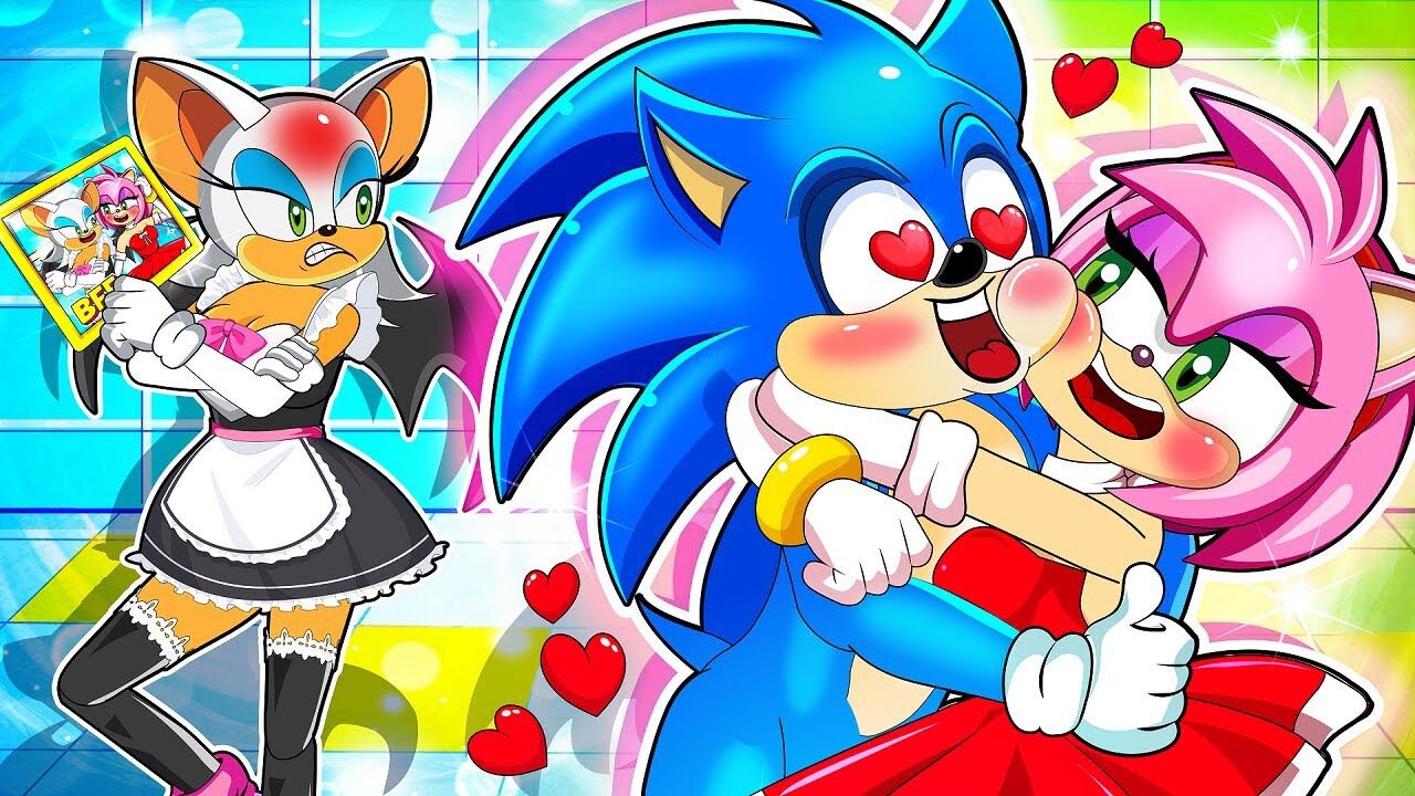 索尼克动画:艾米谎称发烧,向老板请假,在约会后总是遇见老板!