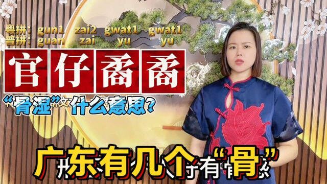 广东粤语骨子、官仔骨骨、西装骨骨什么意思