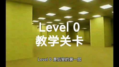 [后室层级介绍]Level0 教学关卡
假如你不小心在错误的地方从现实中切出，你最终将坠入后室…