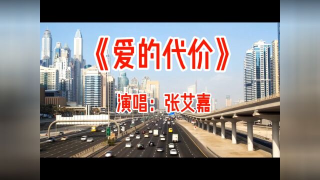 张艾嘉怀旧歌曲<爱的代价>