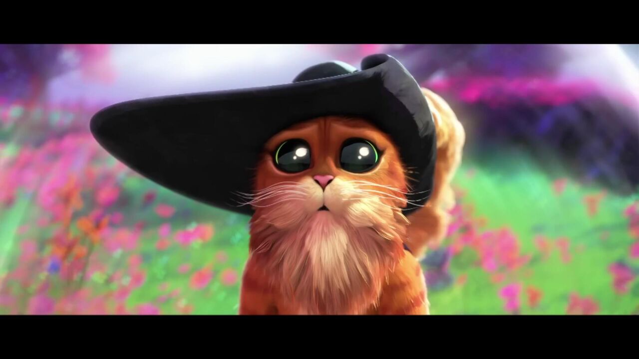 《穿靴子的猫2:最后的愿望》曝光猫猫卖萌片段_腾讯视频