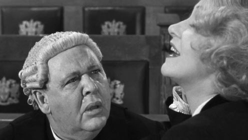 第1/3集《控方证人》1958年的黑白电影，悬疑片巅峰神作