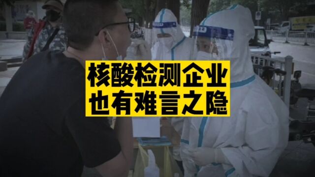 六大核酸检测公司被欠账192亿元,医院欠债成主流!