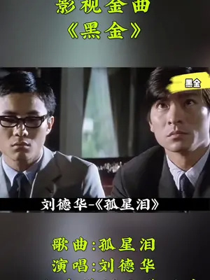 孤星泪 #刘德华 #黑金 #怀旧影视金曲