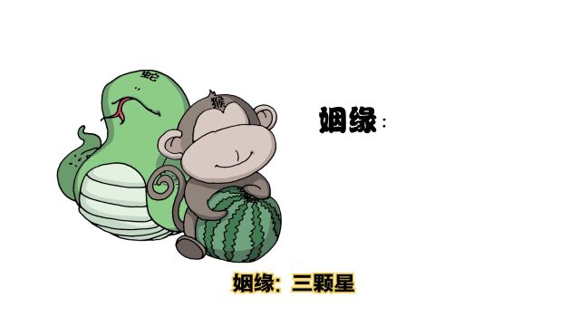 生肖属猴的遇上属蛇的