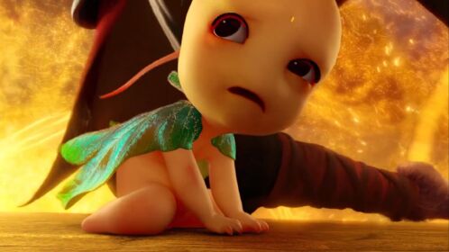 【西游记之再世妖王】猴子为了保护果子身受重伤,果子爆发超强战力