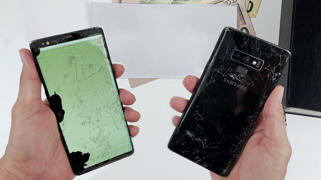 摔的稀碎的三星Galaxy Note完美修复,准备送给隔壁王大妈!