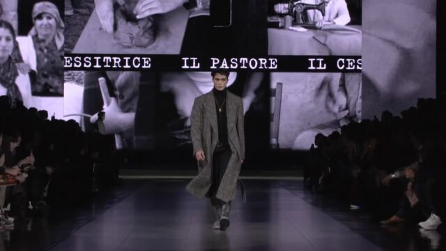 意大利奢侈品牌Dolce Gabbana 2020年FW男装秀场