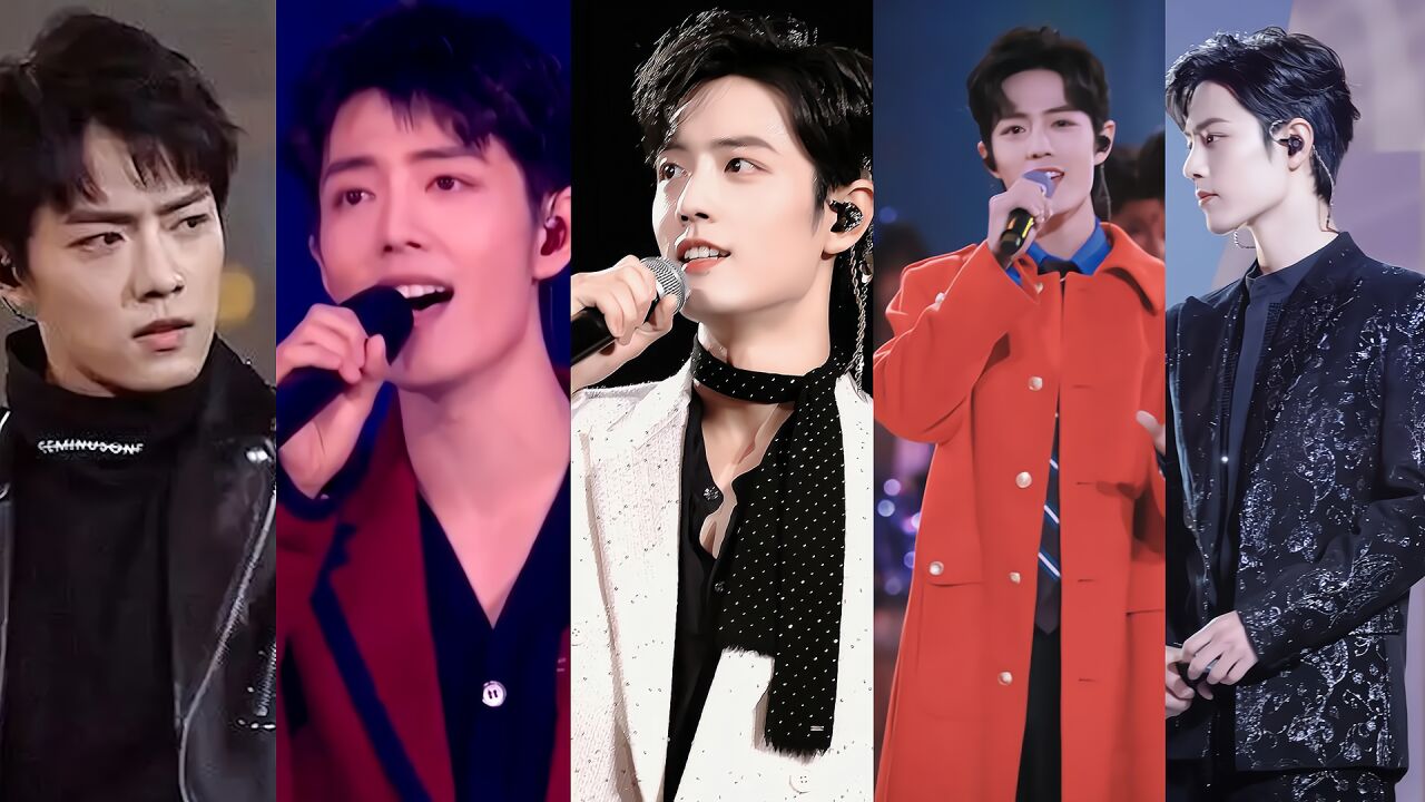 盘点【肖战】2015-2021跨年晚会演出舞台