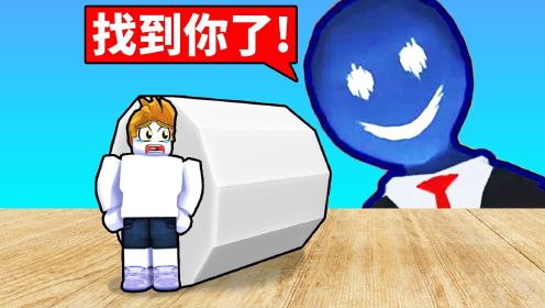 Roblox变身躲猫猫：水上乐园大追捕！变身个鼠标被隔山打牛了！