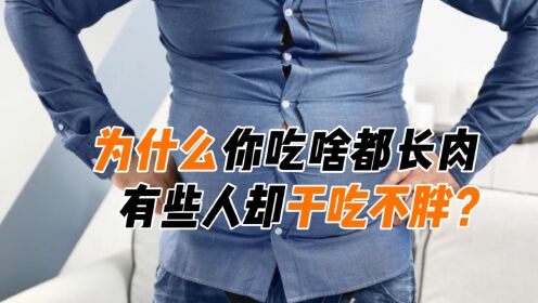 为啥会有人吃不胖?科学家一个实验,揭秘人类胖瘦的秘密!_高清1080P在线观看平台_腾讯视频