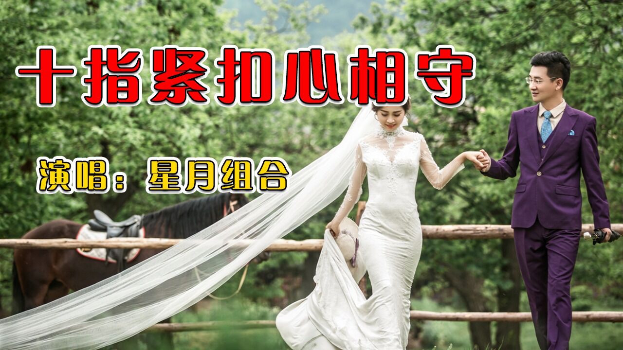 《十指紧扣心相守》茫茫人海与你邂逅,一首情人节的歌曲