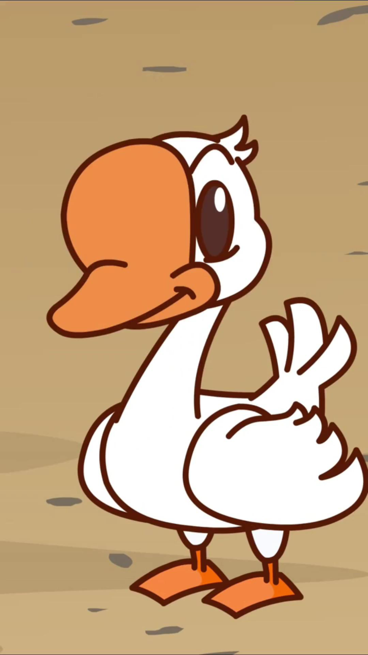 大白上门做核酸,大鹅六亲不认张嘴就啄.啥都不说了起锅!