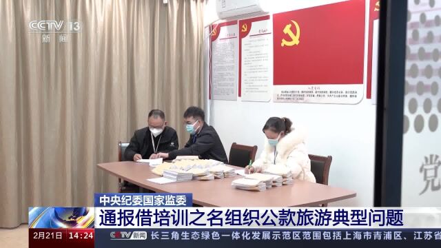 中央纪委国家监委通报借培训之名组织公款旅游典型问题