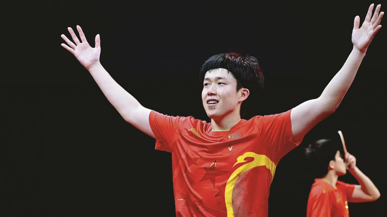 王楚钦成首个乒乓四冠王,总结亚运得失,唯一瑕疵竟是发型没剪好