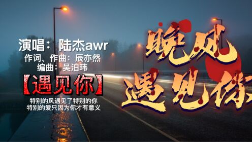 [图]在生命的旅程里，遇见你真好《晚风遇见你》陆杰awr