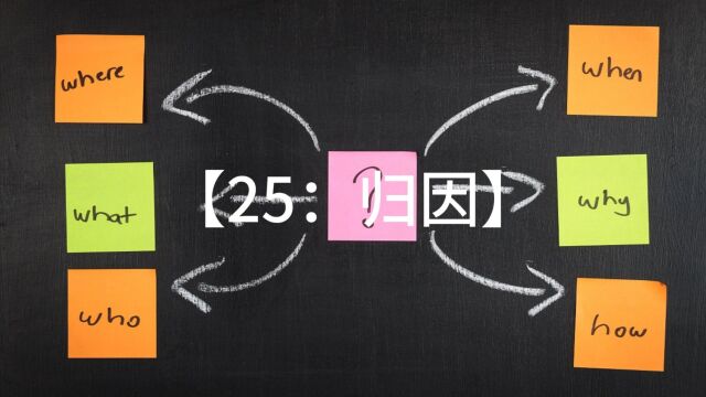 25、怎样挖掘根本原因,彻底解决问题?