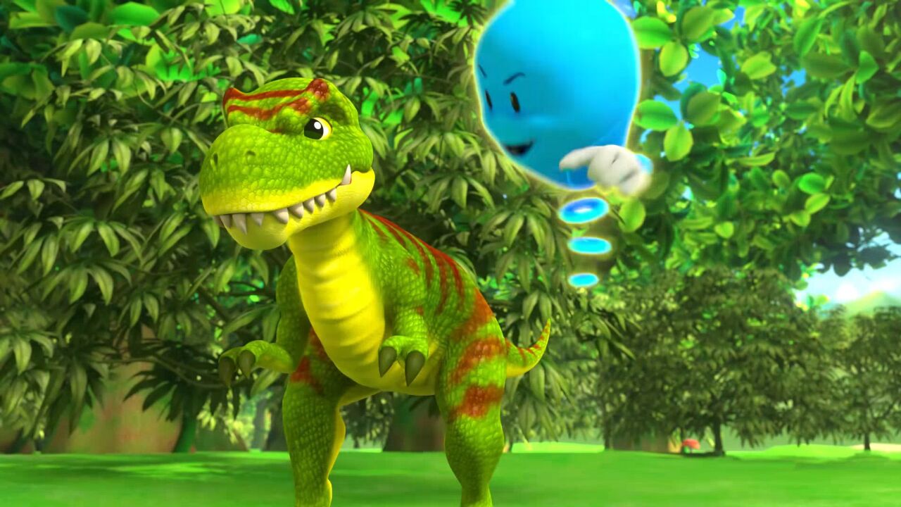 尊重规则!布迷比赛作弊制造了复制怪,小熊布迷用恐龙机甲反击