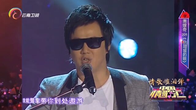 萧煌奇演唱《你是我的眼》,独特的嗓音带来别样的韵味,超级好听