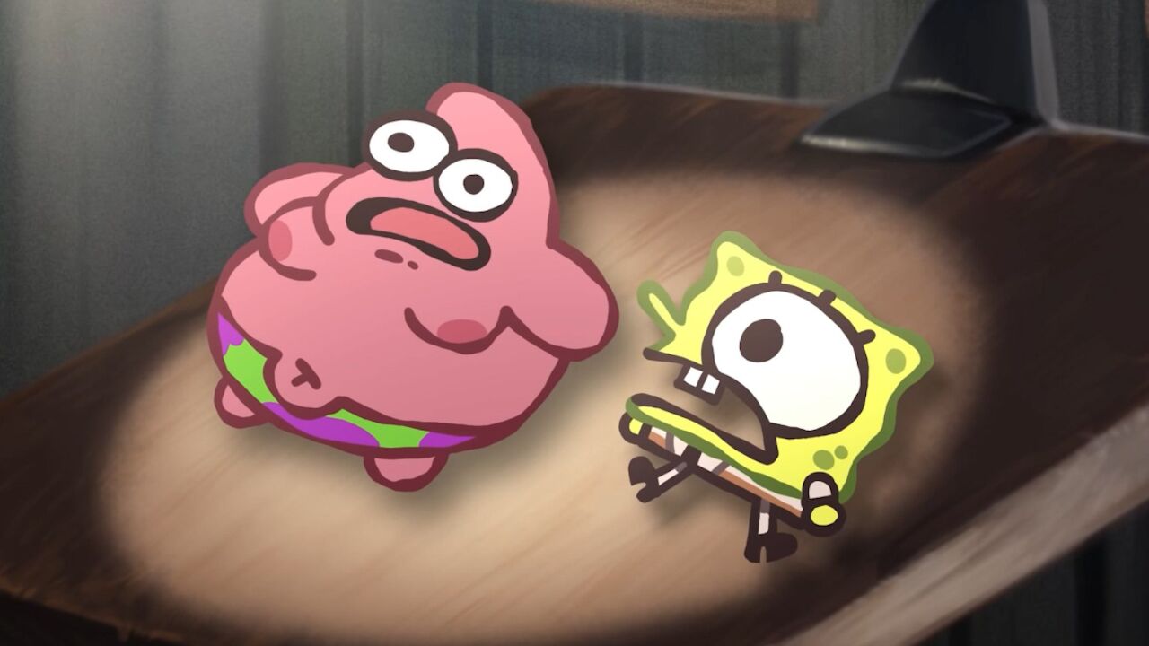 《海绵宝宝》恶搞动画,两分钟趣味演绎,小海绵的搞笑场面!