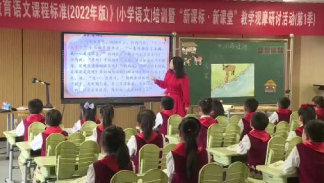 江苏省《义务教育语文课程标准2022版》培训课例集锦