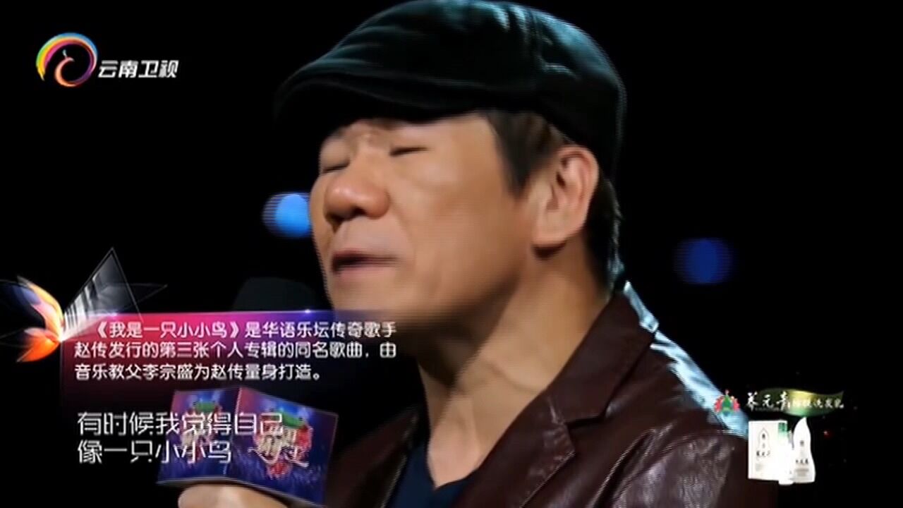 赵传演唱《我是一只小小鸟,歌声动听,好听极了