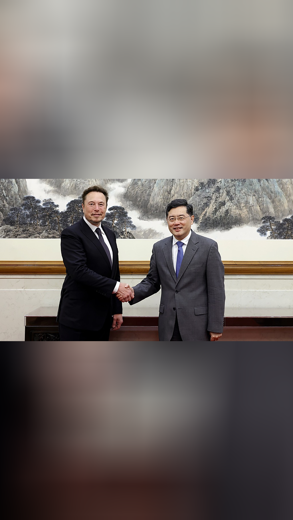 马斯克访华特斯拉市值一夜涨1800亿人民币