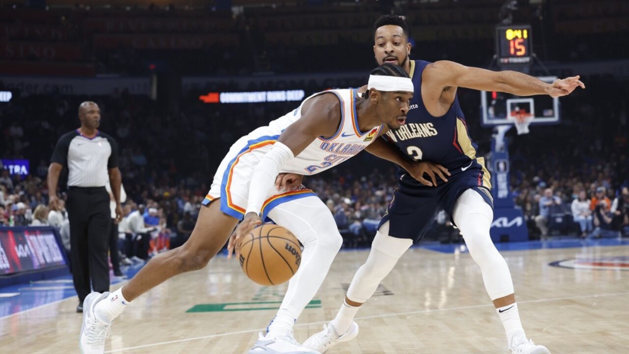 nba常规赛亚历山大失三分绝杀锡安准三双鹈鹕完成本赛季最大逆转