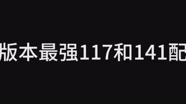 117喝141配件,你觉得新版本那个最强呢 #使命召唤手游 #和平精英