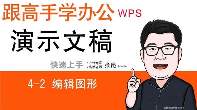 42 编辑图形WPS演示与PPT #ppt教学 #ppt课件 #ppt模板 #办公软件技巧