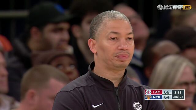 2023/24赛季NBA常规赛：快船 VS 尼克斯 全场回放