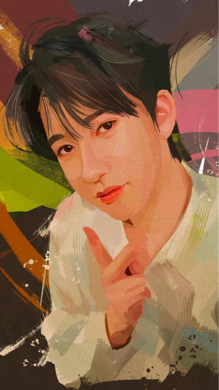 【手绘/贺峻霖】像不像?不像删了.