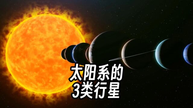 太阳系的行星如何分类?