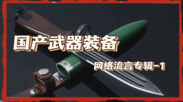 国产武器装备网络流言专辑1