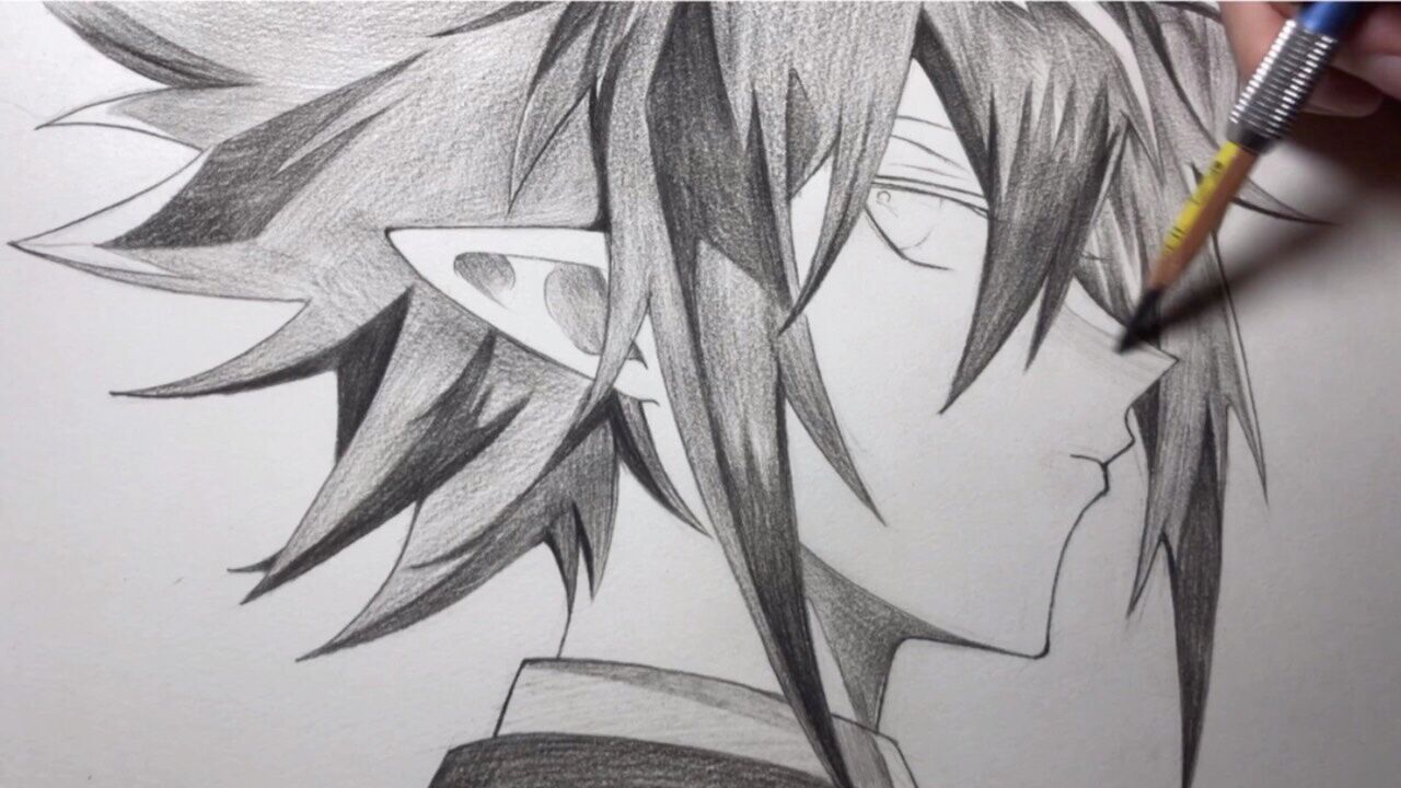 原声素描绘画凹凸世界里面最帅气的人物,您认识吗?