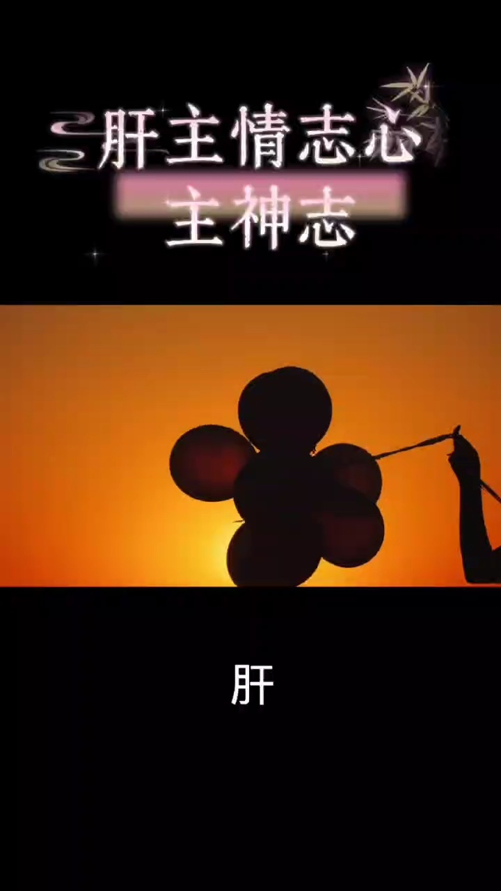 肝主情志心主神志