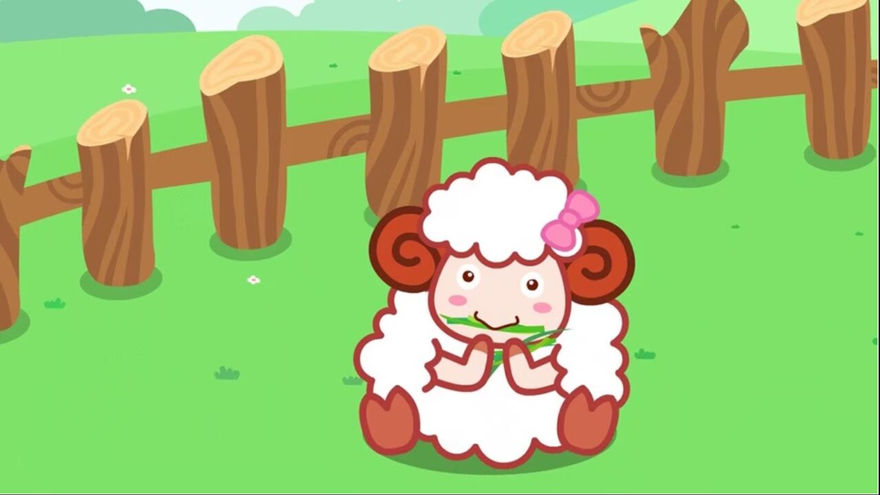 儿歌童谣:羊羊跳花墙,花墙高,跳石桥,太可爱了