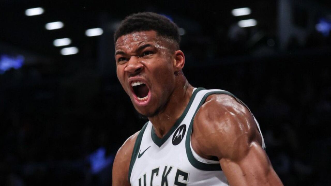 字母哥空砍54 12:得分刷新本季联盟新高 第7次50 现役第6