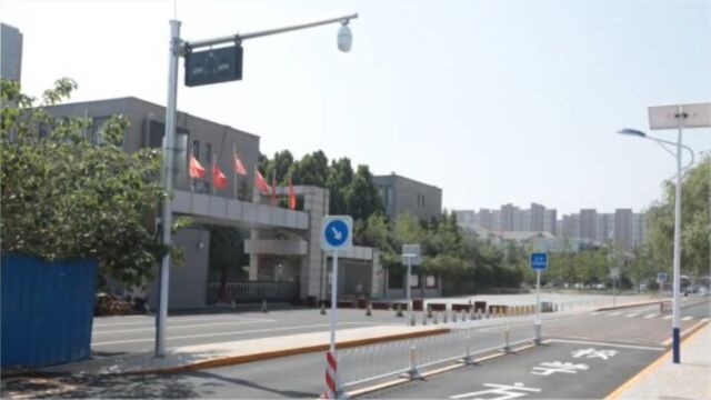 北京朝阳区上学路、就医路全面治理 施划道路标识标线畅通安全!