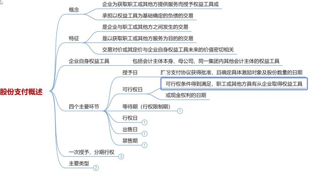 CPA会计——股份支付概述