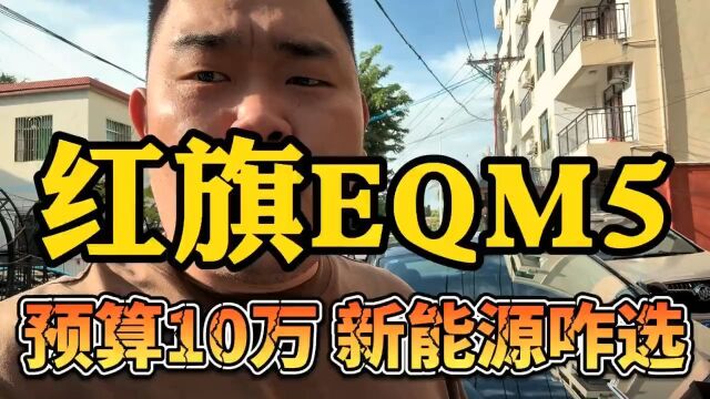 预算10万买电车,红旗EQM5,你敢买吗?