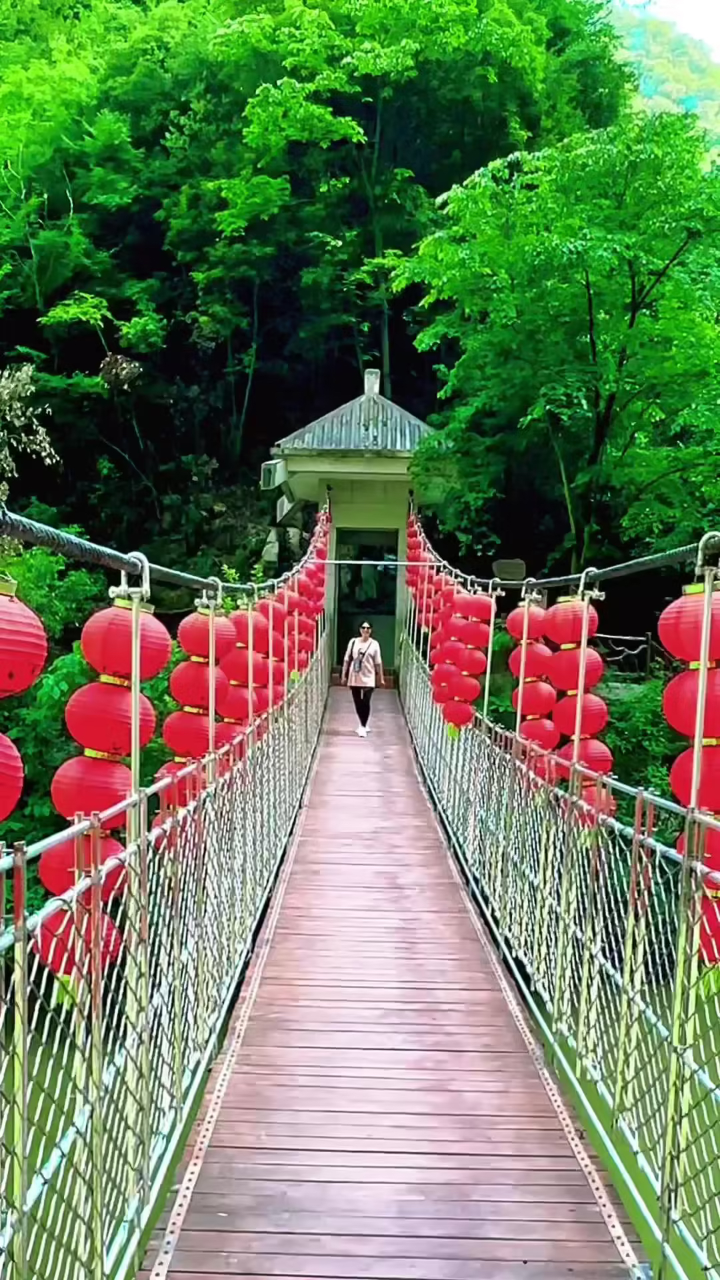 房县野人谷景区,栈桥遗梦景点,时光匆匆,一晃而过,都在慢慢变老,能为