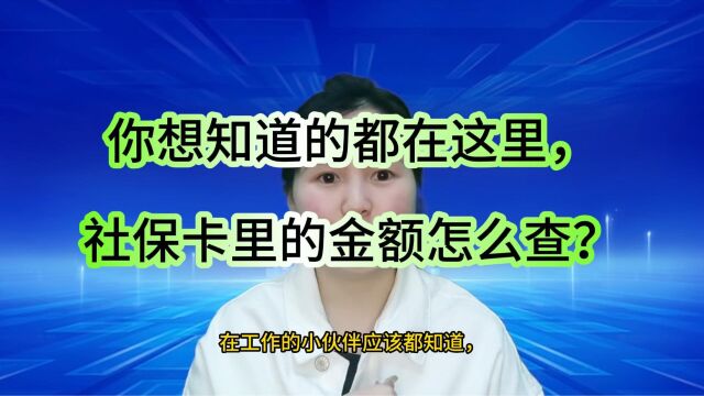 职工社保月月都缴费,但你知道怎么查里面有多少钱呢?#昆山小当家财税 #注册公司 #注册个体户