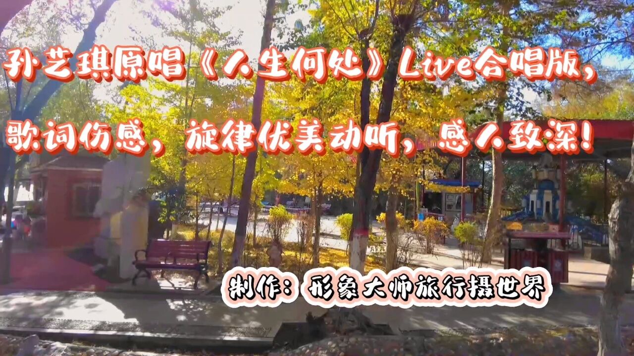 孫芝琪原唱《人生何處》live合唱版,歌詞傷感旋律優美動聽,感人致深!