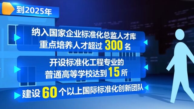 《标准化人才培养专项行动计划(20232025年)》印发